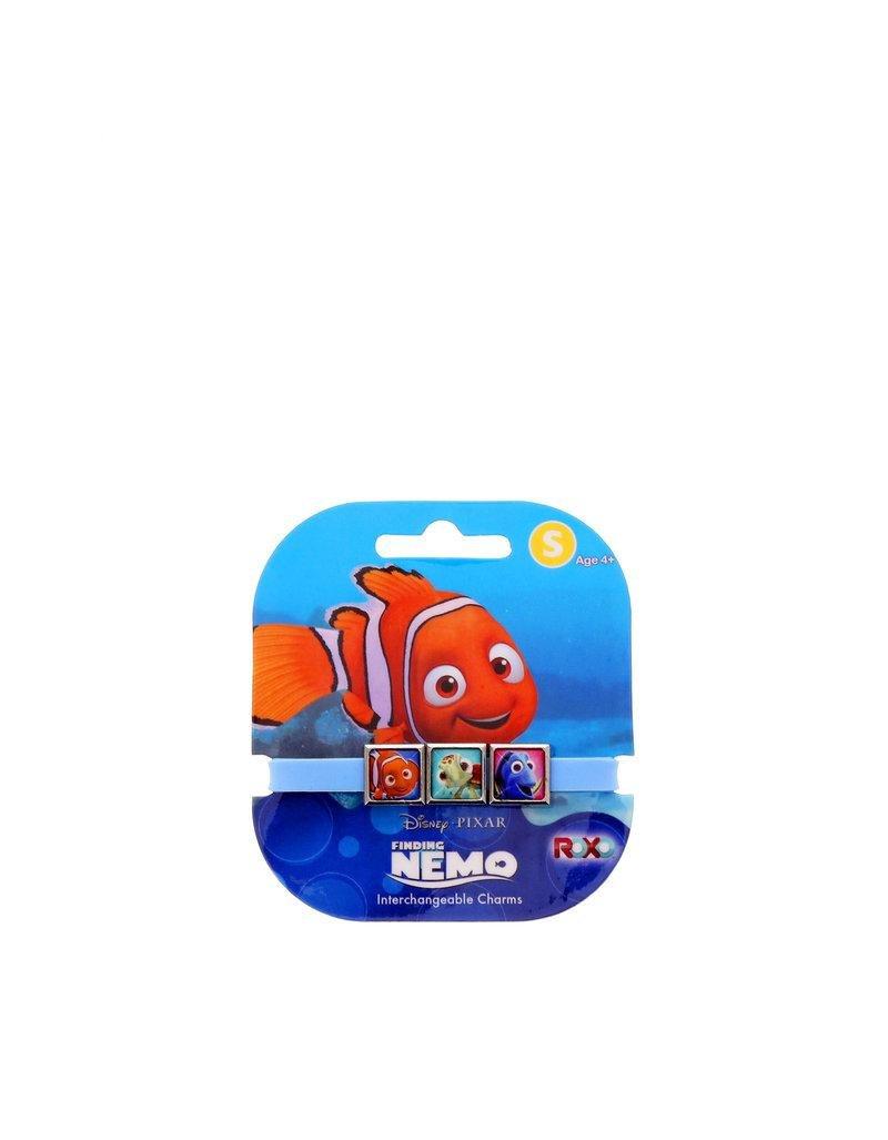 Roxo Disney Finding Nemo 3 Charm Light Blue Bracelet, , large image number 0
