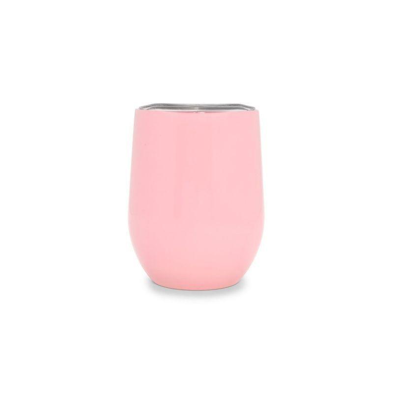 Ban.do Stainless Steel Cup With Lid Glass Half Full 354ml, , large image number 2