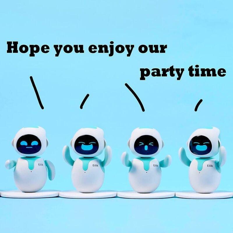 Energize Lab Eilik Desktop Companion Robot - Blue, , large image number 2