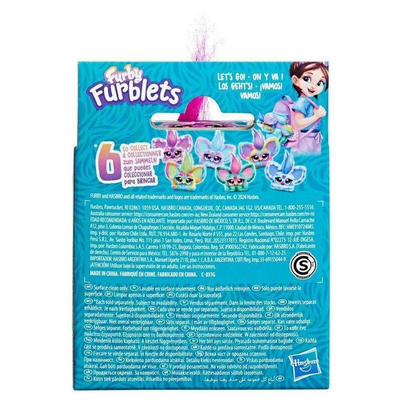 Furby Furblets Hip-Bop Furblet 5-Inch Plush Toy, , large image number 2