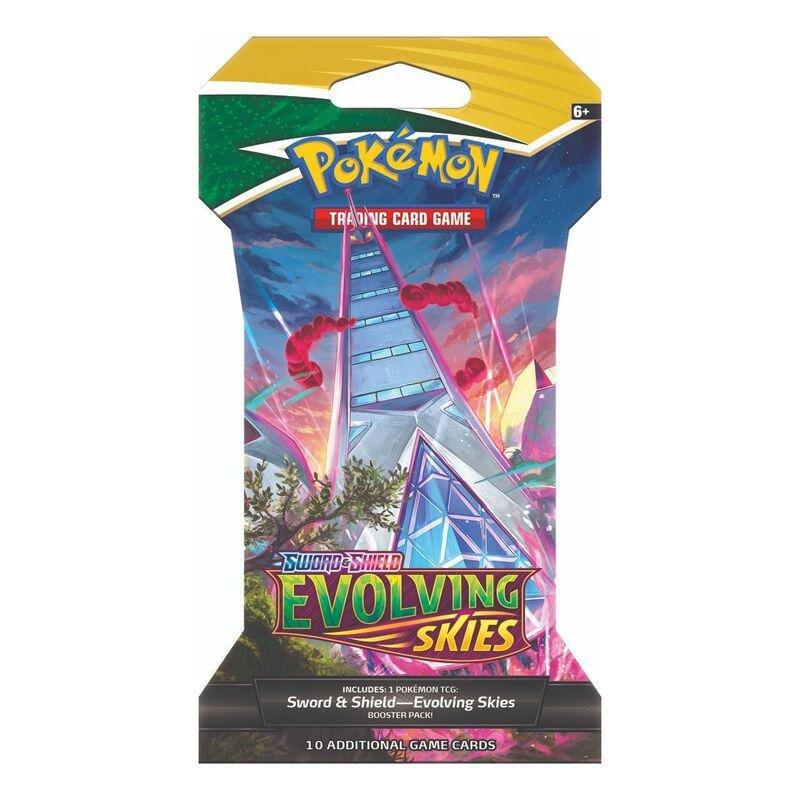 Pokemon TCG Sword & Shield 7 Evolving Skies Sleeved Booster (Assortment - Includes 1), , large image number 0