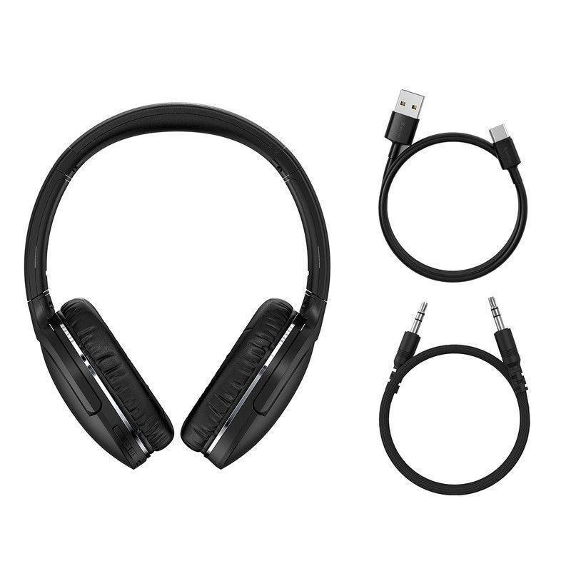 Baseus Encok Wireless headphone D02 Pro Black, , large image number 3