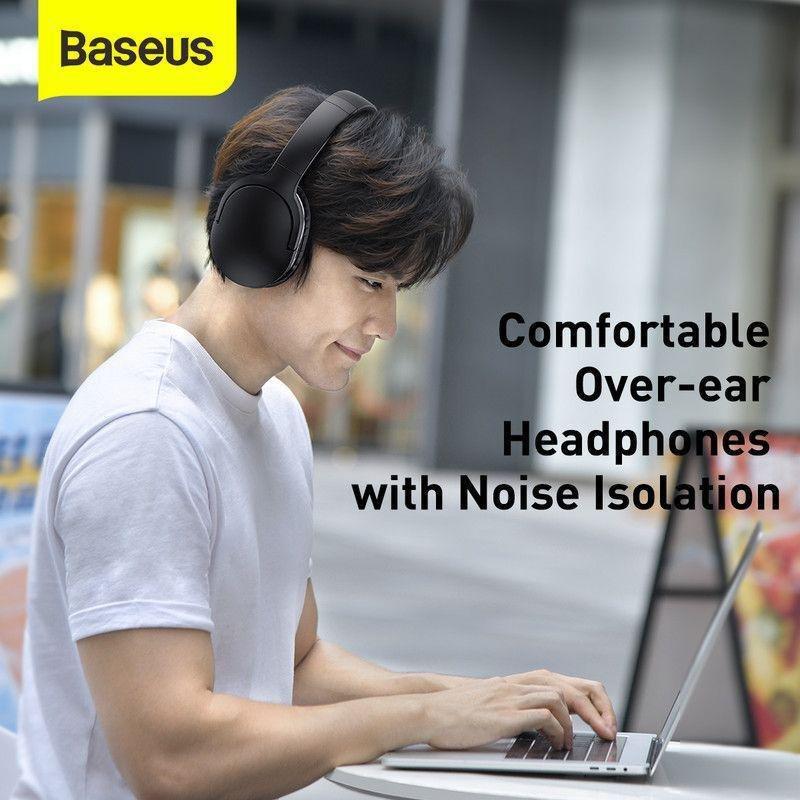 Baseus Encok Wireless headphone D02 Pro Black, , large image number 9