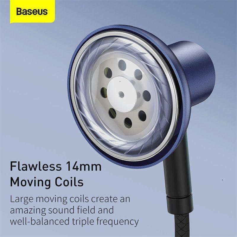 Baseus Encok H19 3.5mm Wired Earphone - Black, , large image number 5