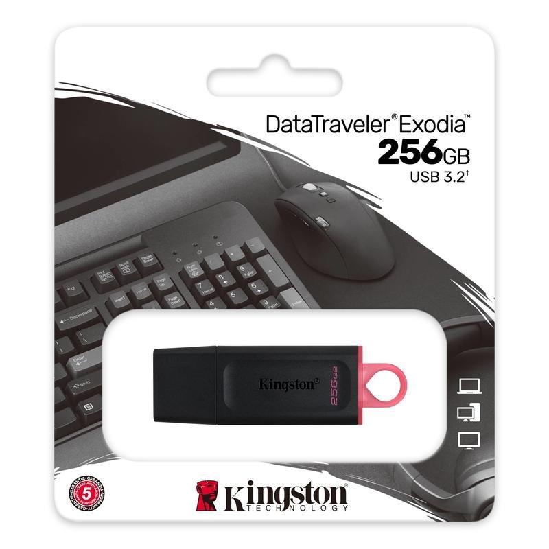 Kingston 256GB DataTraveler Exodia Flash Drive, , large image number 0