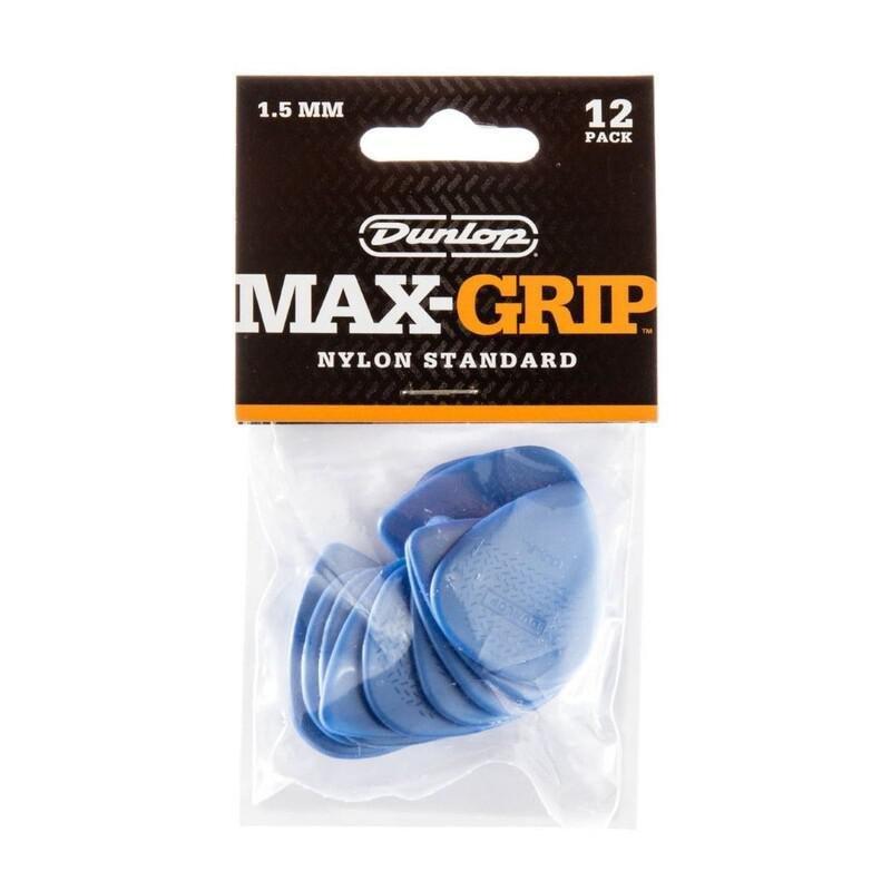 Jim Dunlop Max-Grip Nylon Standard 1.5 mm - 12 Pick Per Pack, , large image number 1