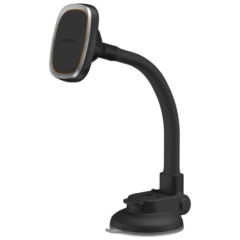 Porodo Flexi-Neck Car Mount Silver, , large image number 0