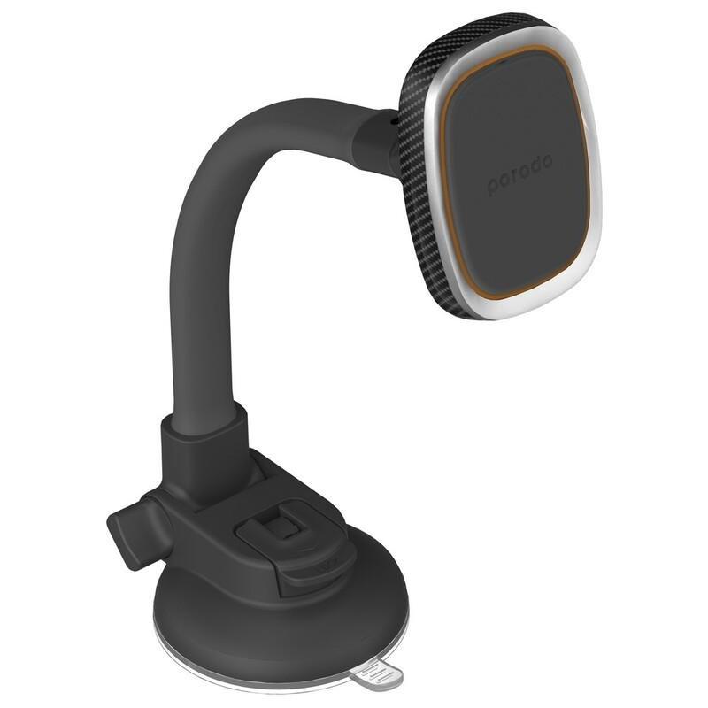 Porodo Flexi-Neck Car Mount Silver, , large image number 2