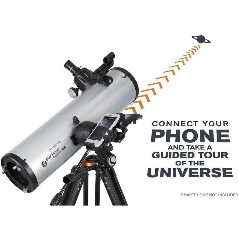 Celestron StarSense Explorer DX 130AZ Smartphone App-Enabled Newtonian Reflector Telescope, , medium