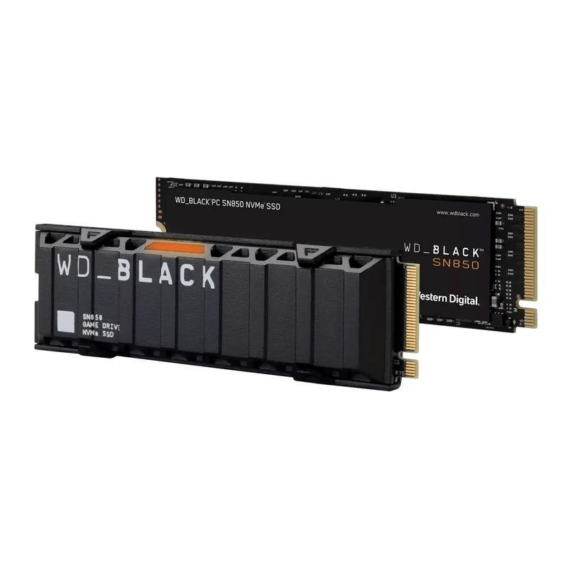 WD Black SN850 NVMe 1TB SSD With Heatsink PCIe Gen4 (Internal Game Drive), , large image number 3