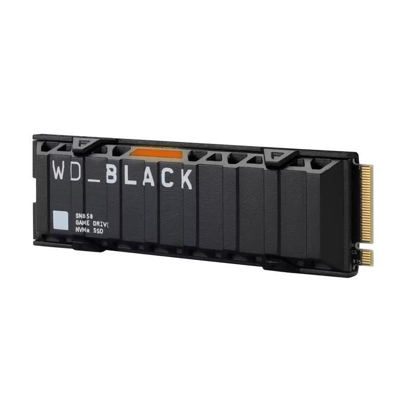WD Black SN850 NVMe 2TB SSD With Heatsink PCIe Gen4 (Internal Game Drive), , large image number 2