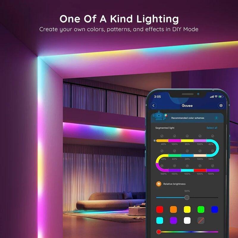 Govee RGBIC Basic Wi-Fi + Bluetooth LED Strip Lights - 5m (Single Roll), , large image number 3