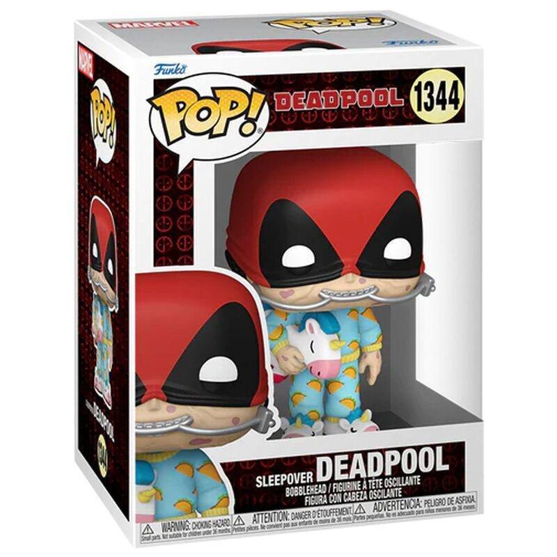 Funko Pop! Marvel Deadpool Sleepover 3.75-Inch Vinyl Figure, , large image number 1