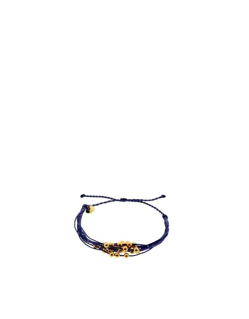 Pura Vida Gold Beaded Bracelet, , large image number 0