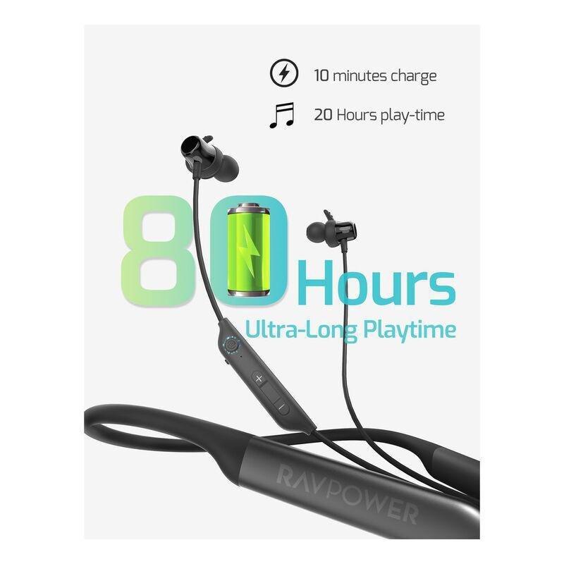 Ravpower BH1003 Surround Wireless Earbuds - Black, , large image number 3