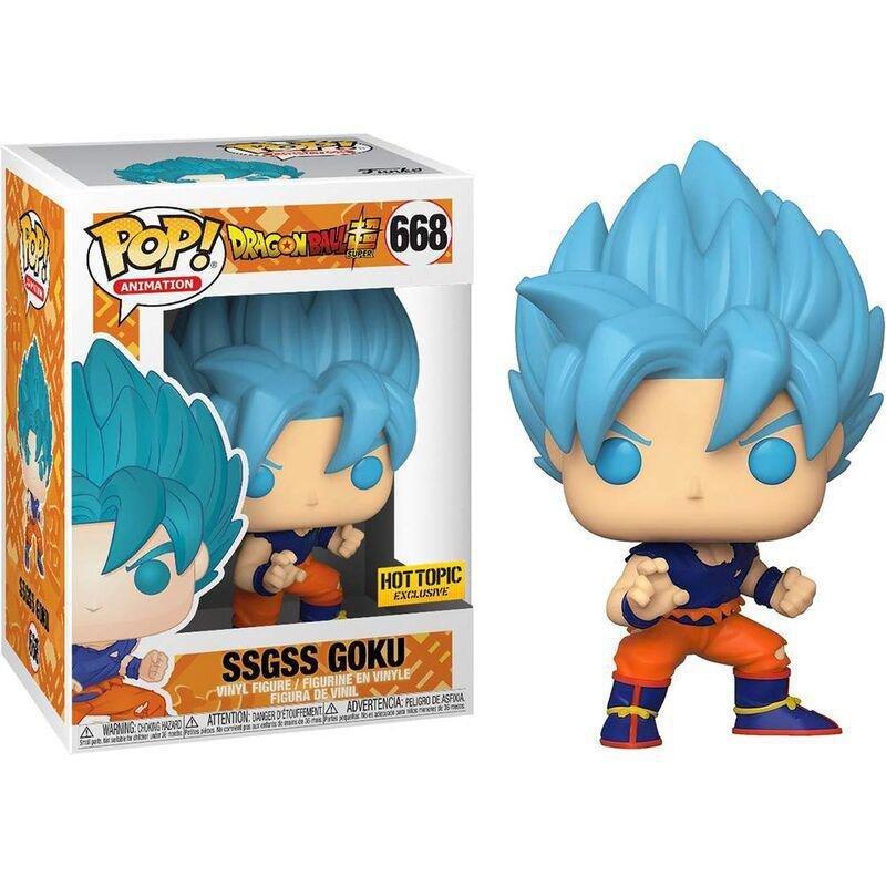 Funko Pop! Animation Dragon Ball Z SSGSS Goku 3.75-Inch Vinyl Figure, , large image number 0