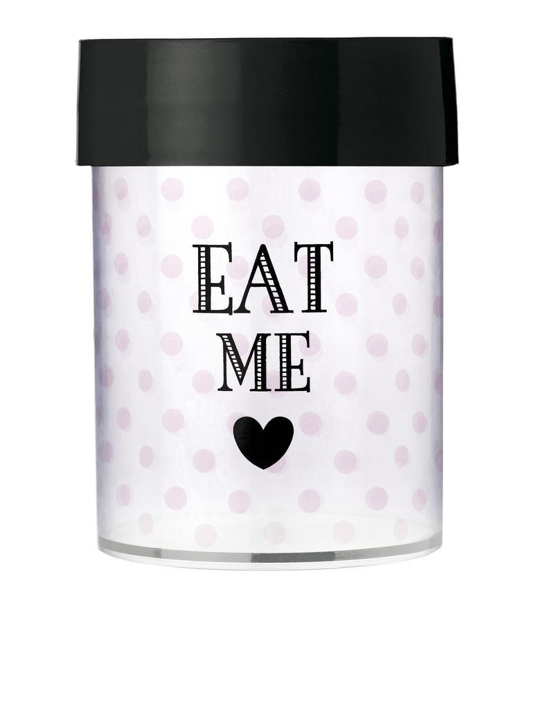 Miss Etoile Eat Me Canister Black/White/Pink Medium, , large image number 0