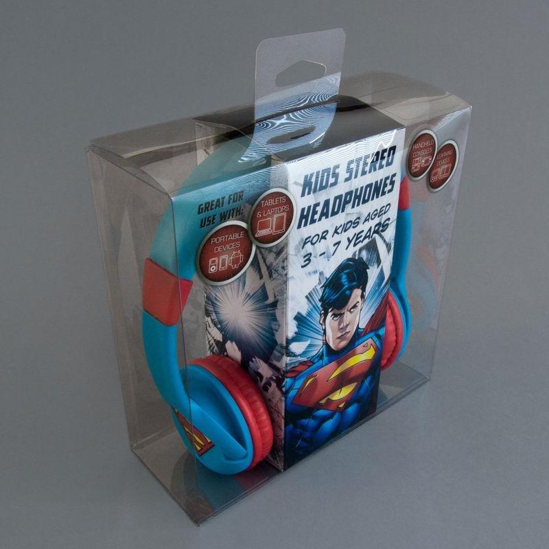 Mr Men & Little Miss Super Man Man Of Steel Headphones, , large image number 1