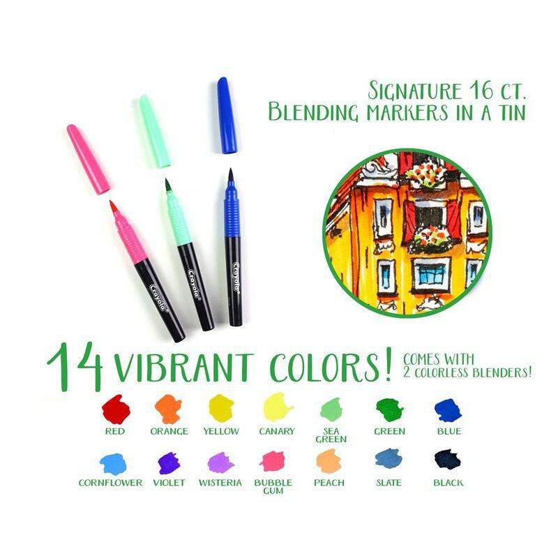 Crayola Signature Blending Markers, , medium