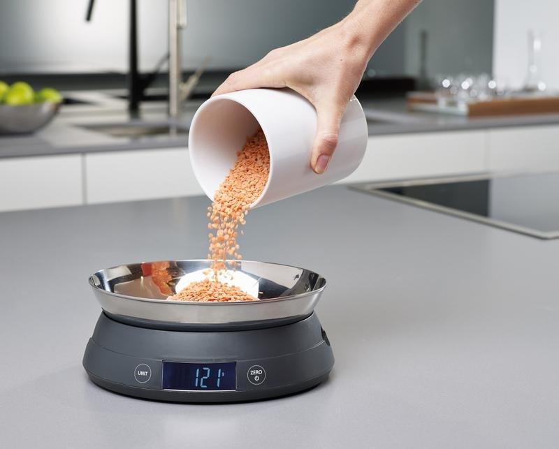 Joseph Joseph Switch Kitchen Scale - Grey, , medium