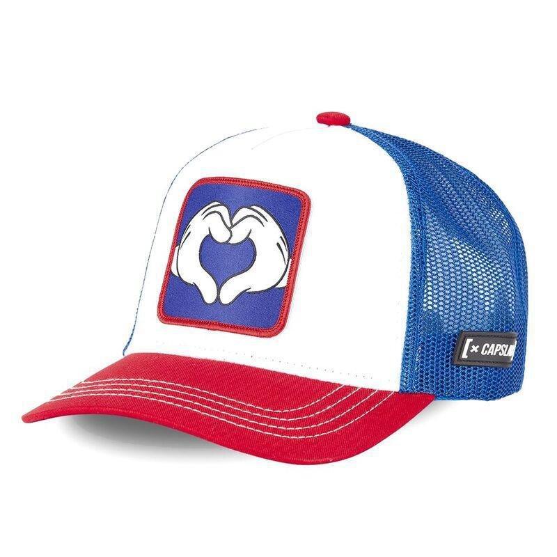 Capslab Disney Mickey Mouse Unisex Adult Trucker Cap - White/Red/Blue, , large image number 0
