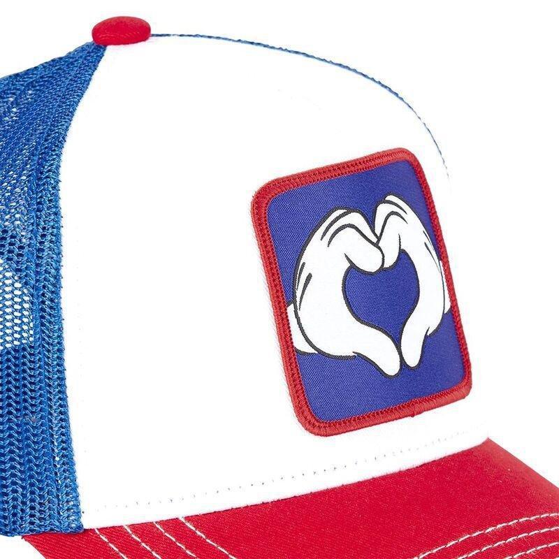 Capslab Disney Mickey Mouse Unisex Adult Trucker Cap - White/Red/Blue, , large image number 2