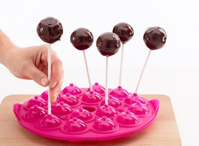 Lekue Cake Pops Fushia Moulds-18 Cavities, , large image number 3
