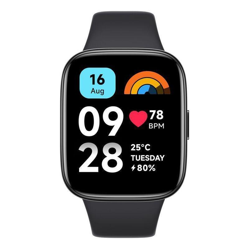 Xiaomi Redmi Watch 3 Active Smartwatch - Black, , large image number 0