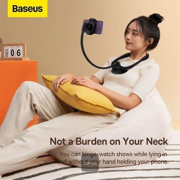 Baseus ComfortJoy Series Universal Neck Mount/Phone Stand - Black, , large image number 2