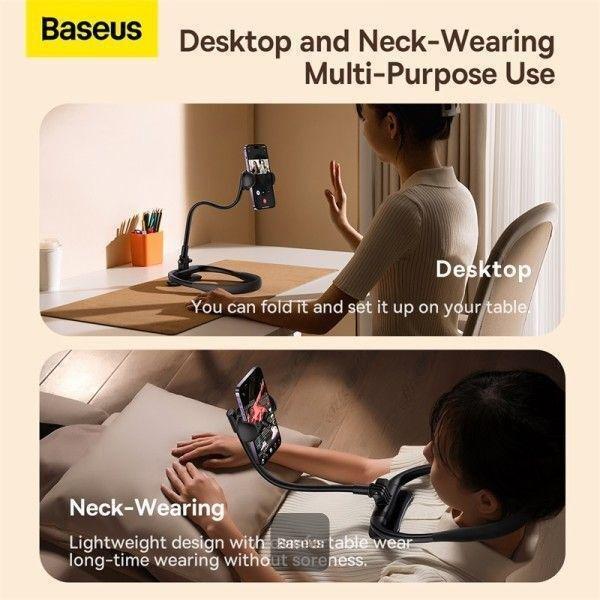 Baseus ComfortJoy Series Universal Neck Mount/Phone Stand - Black, , large image number 4