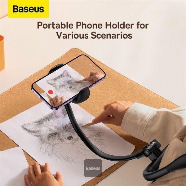 Baseus ComfortJoy Series Universal Neck Mount/Phone Stand - Black, , large image number 6