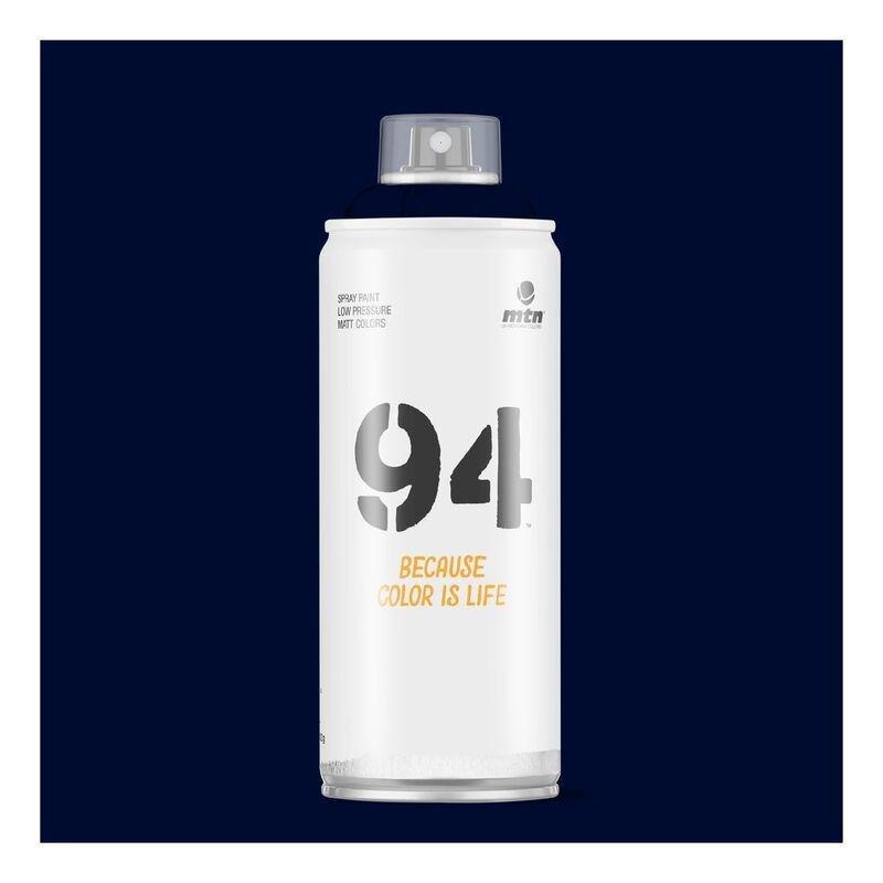 Montana Colors MTN 94 Matt Spray Paint Navy Blue 400ml, , large image number 1