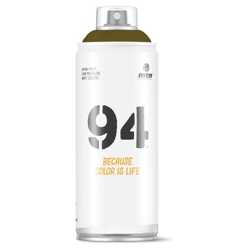 Montana Colors MTN 94 Matt Spray Paint Dragon Green 400ml, , large image number 0
