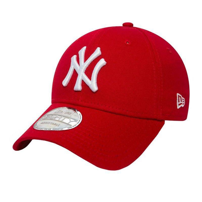 New Era MLB League Basic New York Yankees Scarlet Cap, , large image number 0