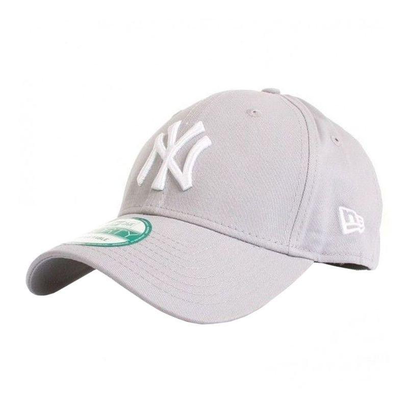 New Era Mlb League Basic Ny Yankee Grey Cap, , large image number 0