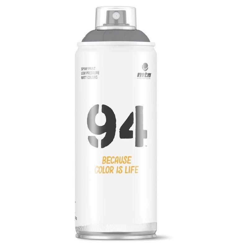 Montana Colors MTN 94 Matt Spray Paint London Grey 400ml, , large image number 0