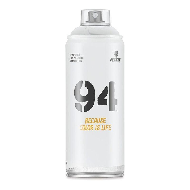 Montana Colors MTN 94 Matt Spray Paint White 400ml, , large image number 0