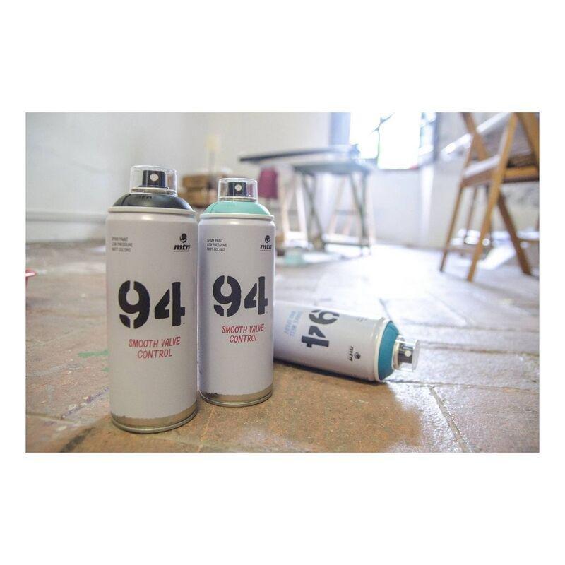 Montana Colors MTN 94 Matt Spray Paint White 400ml, , large image number 1