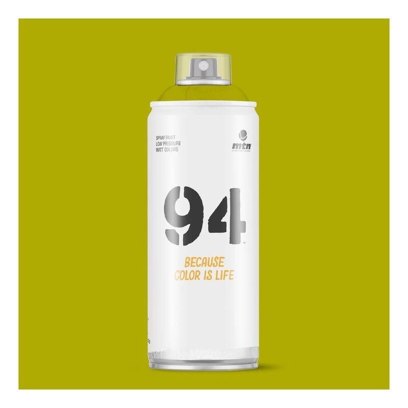 Montana Colors MTN 94 Matt Spray Paint Oregano Green 400ml, , large image number 1