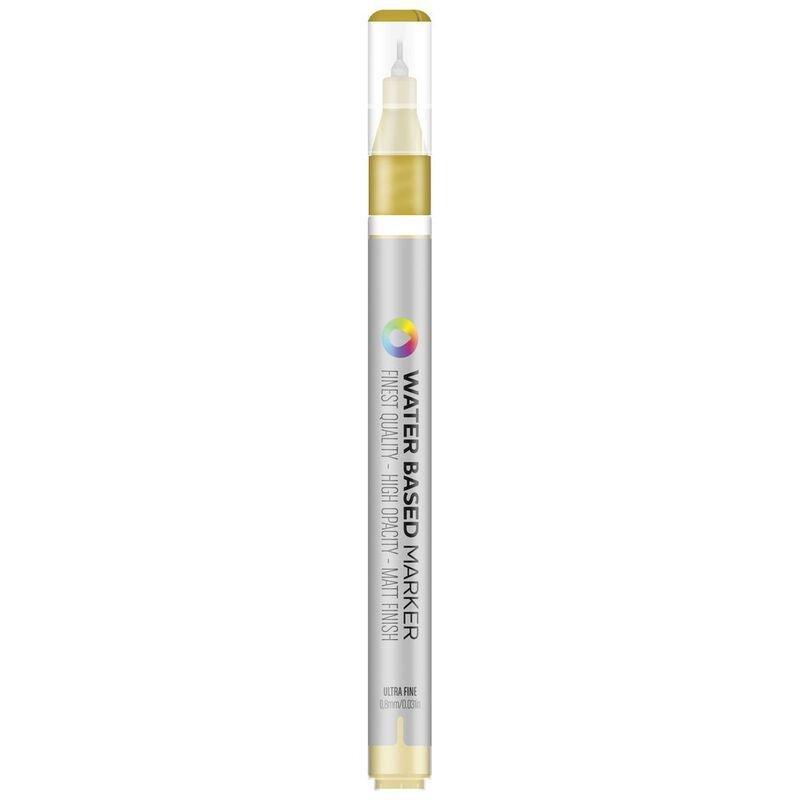 Montana Colors MTN Water Based Marker Frame Gold 0.8mm, , large image number 0