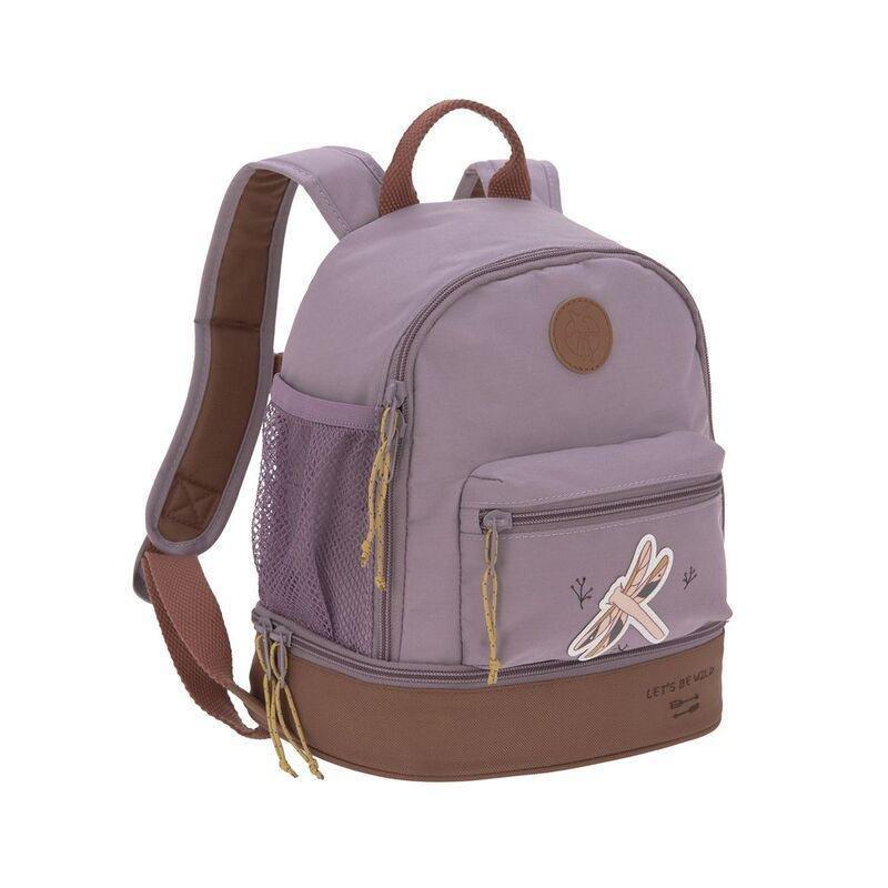 Lassig Mini Kids Backpack Adventure Dragonfly - Lilac, , large image number 0