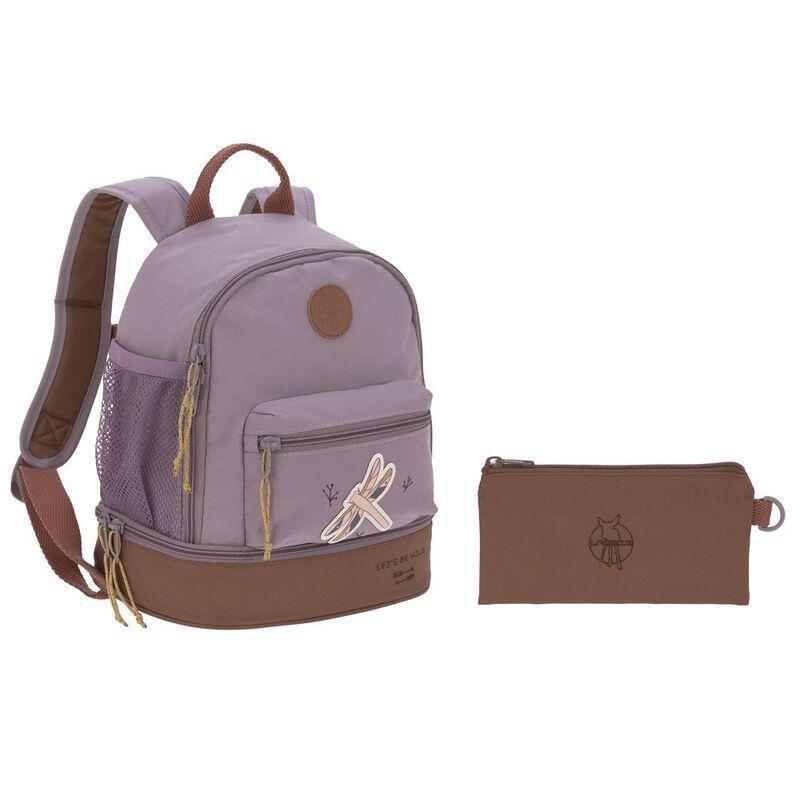 Lassig Mini Kids Backpack Adventure Dragonfly - Lilac, , large image number 7