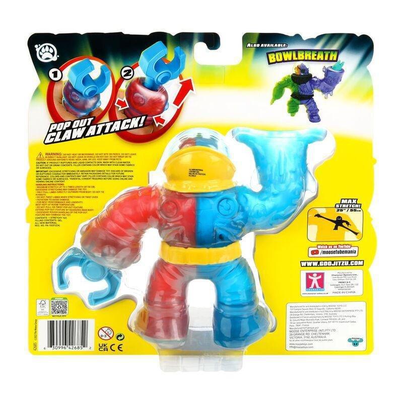 Moose Toys Heroes of Goo Jit Zu Deep Goo Sea Tyro Hero Pack Stretchable Figure, , large image number 2