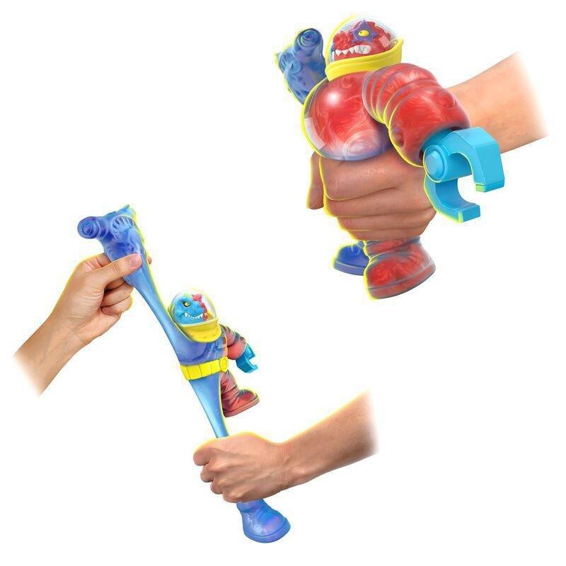 Moose Toys Heroes of Goo Jit Zu Deep Goo Sea Tyro Hero Pack Stretchable Figure, , large image number 4