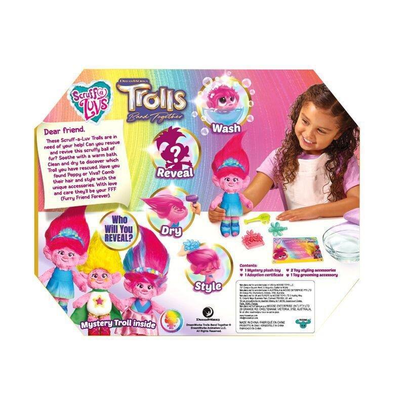Little Live Pets Scruff A Luvs Trolls Single Pack (Assortment - Includes 1), , large image number 4