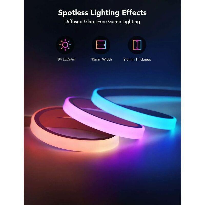 Govee RGBIC LED Neon Rope Lights for Desks - 3m, , large image number 4