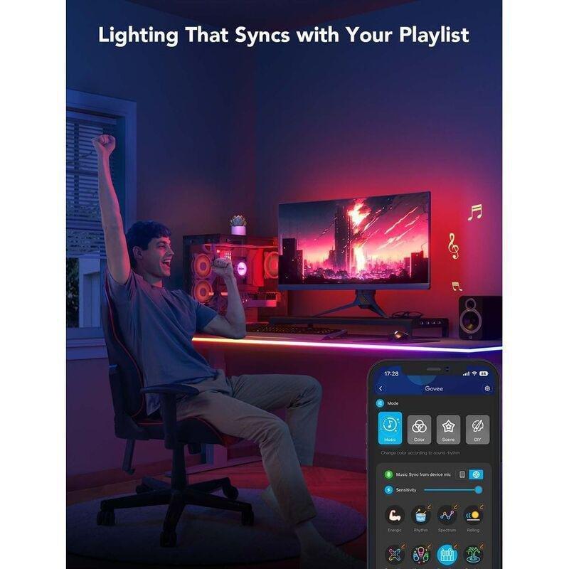 Govee RGBIC LED Neon Rope Lights for Desks - 3m, , large image number 6