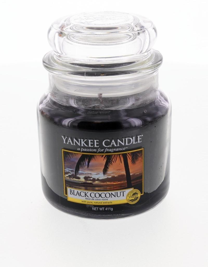 Yankee Candle Classic Medium Jar Black Coconut, , large image number 0