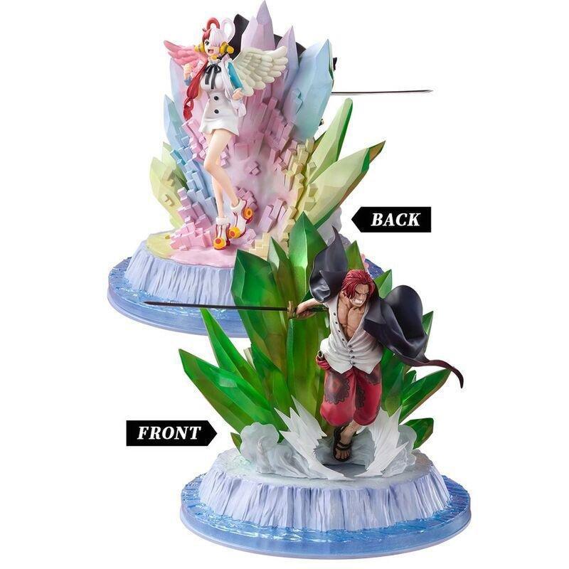 Bandai Tamashii One Piece Figuarts Zero One Piece Film Red Shanks And Uta 9.45-Inch Figure, , large image number 0
