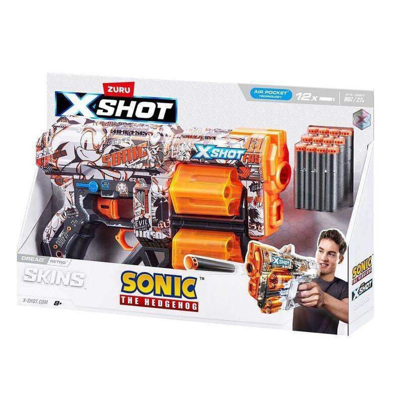 X-Shot Skins Dread Sonic (12 Darts)-213, , large image number 0